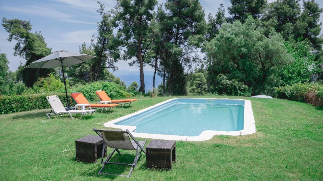 Stone Made Private Pool Villas Kriopigi Exterior foto
