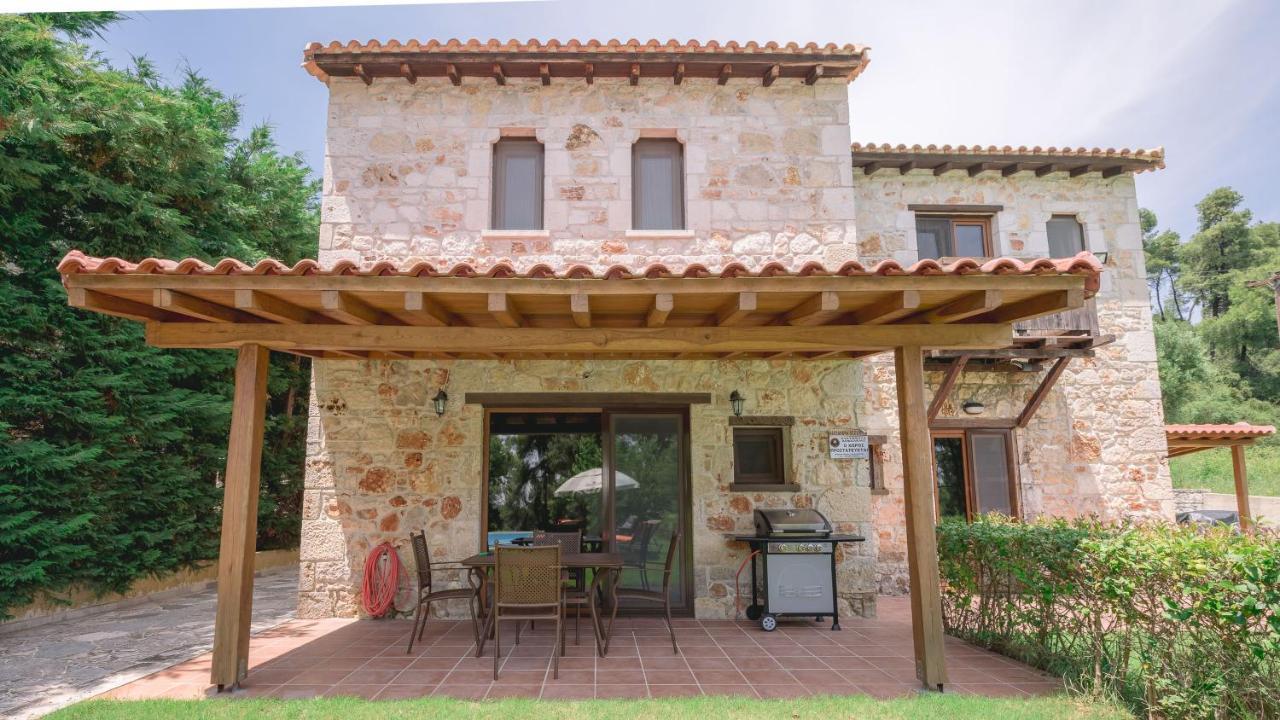 Stone Made Private Pool Villas Kriopigi Exterior foto